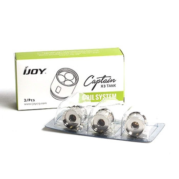 Κεφαλες (αντιστασεις) Ijoy X3-C1 Dual Coils 0.4ohm 60-90w