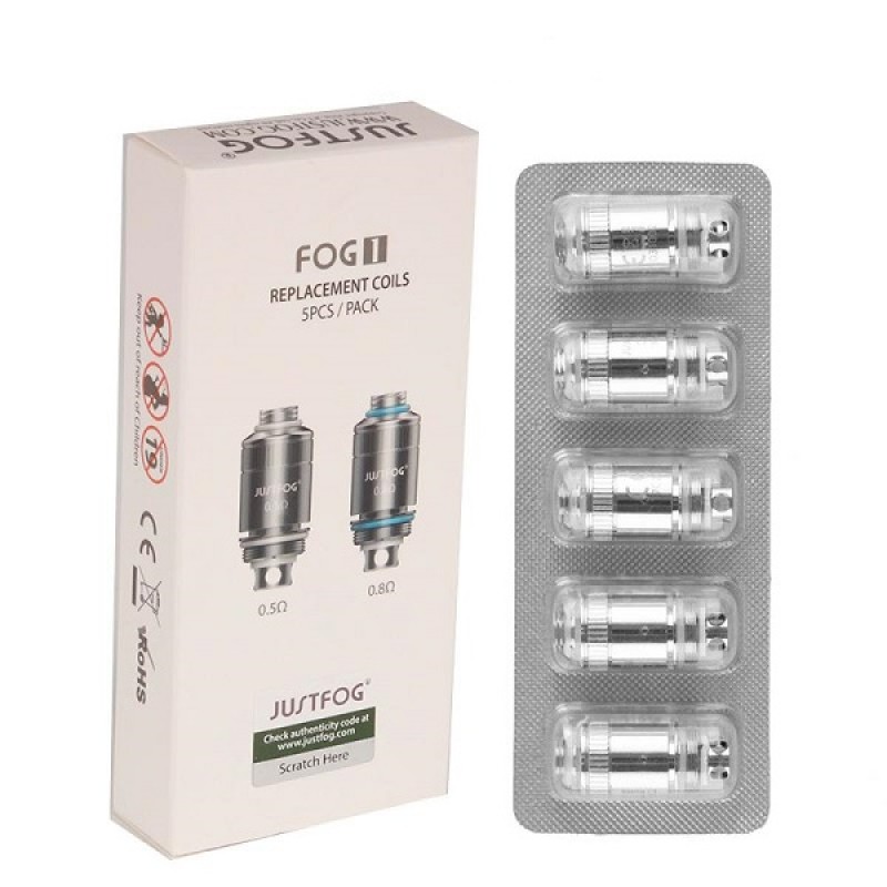 Κεφαλες Coils Justfog Fog 1