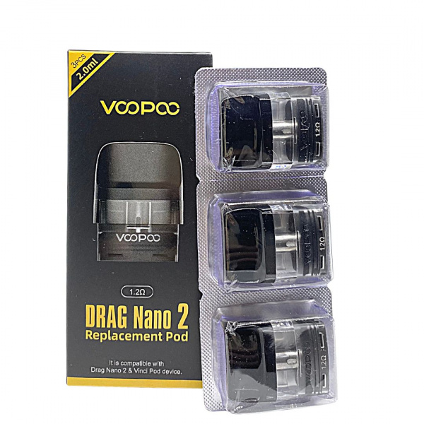 Δεξαμενες Pod Voopoo Drag Nano 2 Και Vinci Pod 3 τεμ.