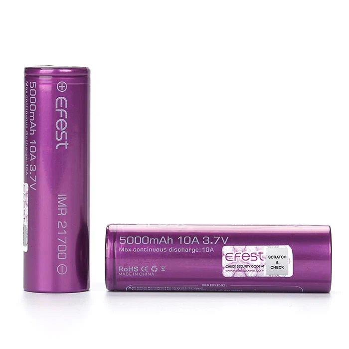 Μπαταρια Efest 21700 IMR 5000mah 10A