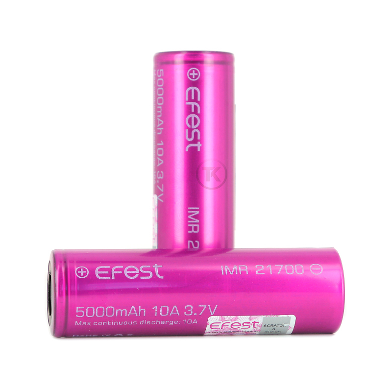 Μπαταρια Efest 21700 IMR 5000mah 10A