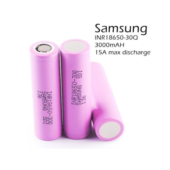Battery Samsung INR 18650 30Q 3000mah