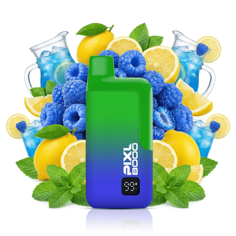 Disposable Big Puffs 8000 Pixl Blue Razz Lemonade