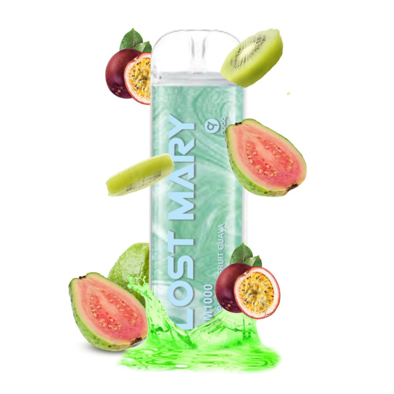 Lost Mary QM1000 Kiwi Passion Fruit Guava 20mg