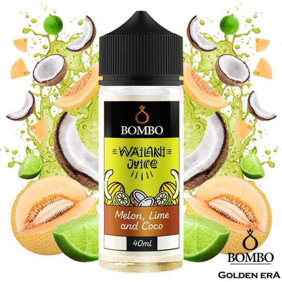 Bombo Wailani Juice Melon Lime And Coco 120ml