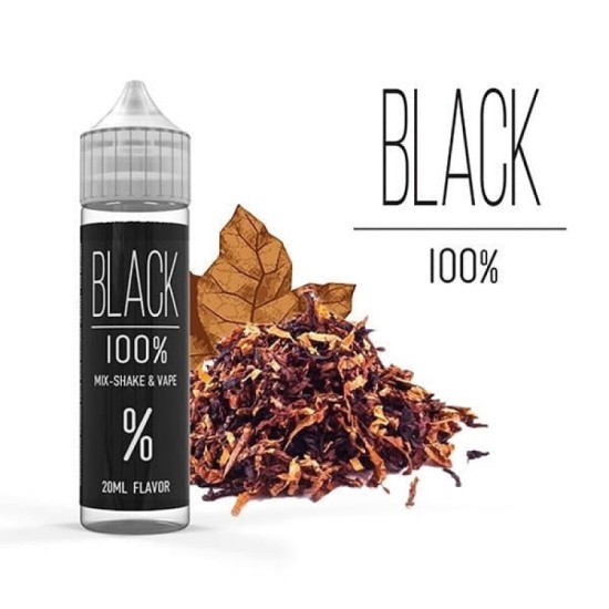 Black 100% Flavor Shot 60ml