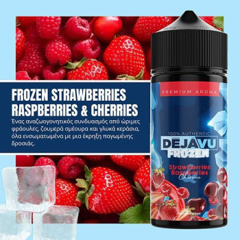 Dejavu Frozen Strawberries Raspberries and Cherries Flavor Shot 120ml