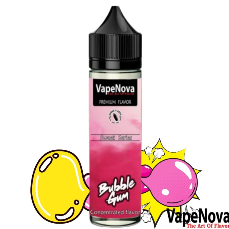 Bubble Gum Vapenova 60ml & 120ml
