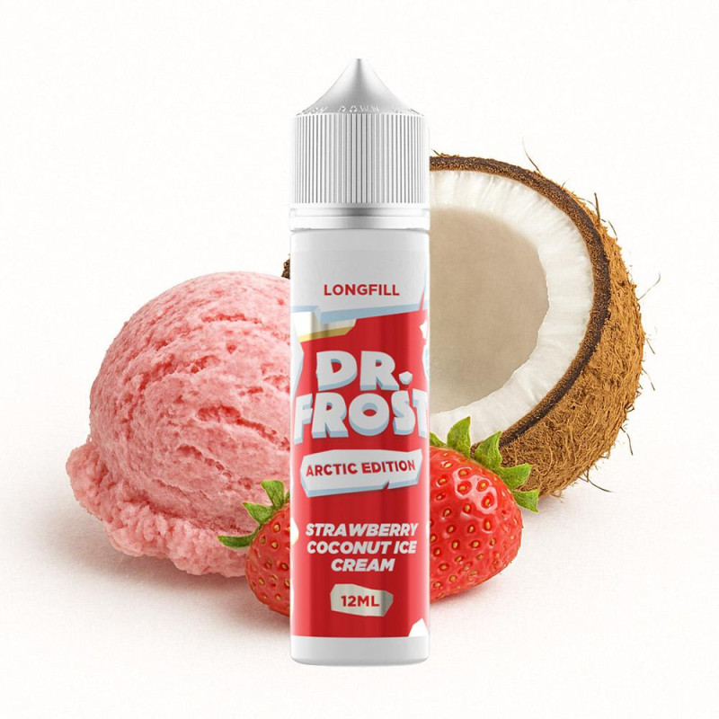 Dr Frost Arctic Edition Strawberry Coconut Ice Cream 60ml