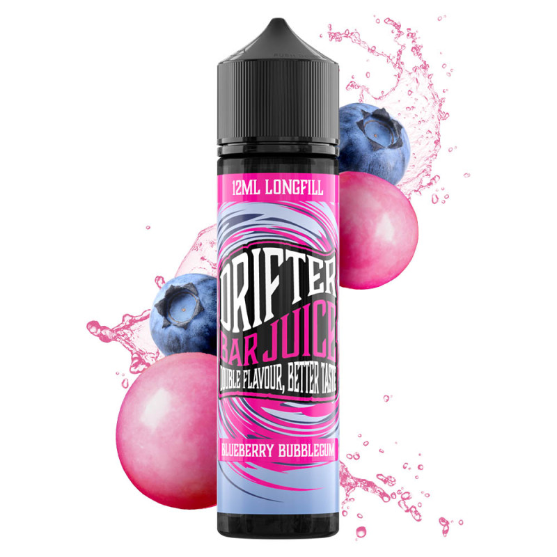 Drifter Bar Juice Blueberry Bubblegum 12ml/60ml