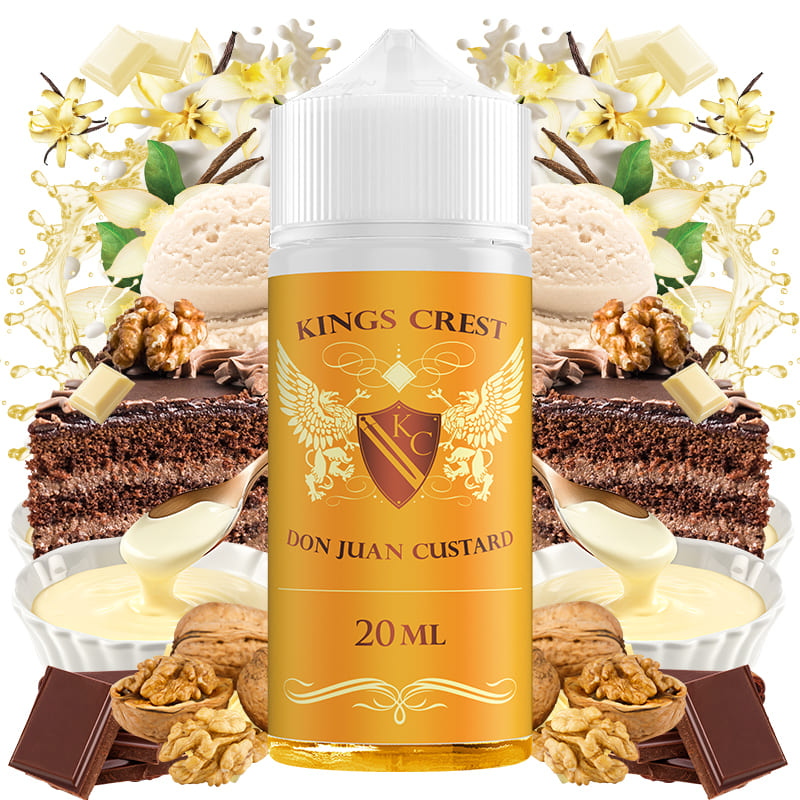 Kings Crest Don Juan Custard Flavor Shot