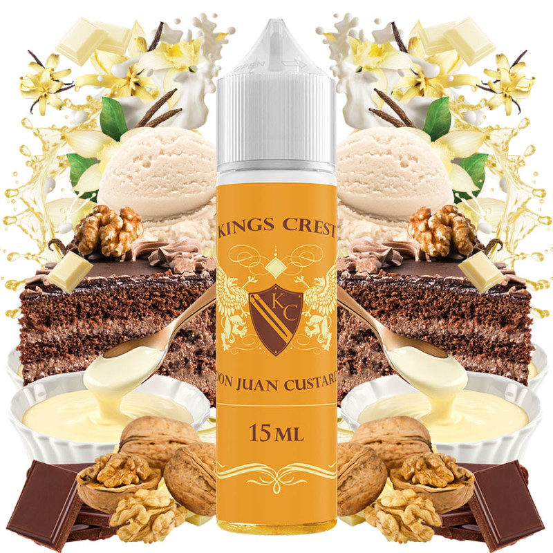 Kings Crest Don Juan Custard Flavor Shot