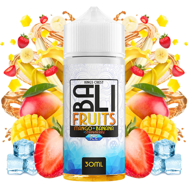 Kings Crest Bali Fruits Ice Mango Banana Strawberry 120ml