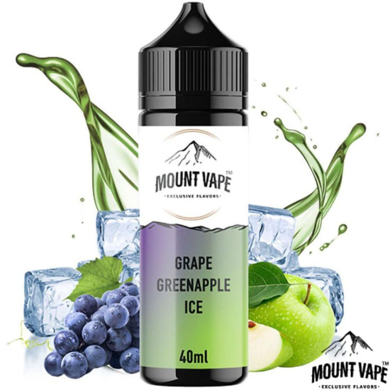 Grape Green Apple Ice Mount Vape 120ml