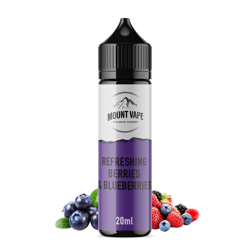 Refreshing Berries & Blueberries Mount Vape 60ml