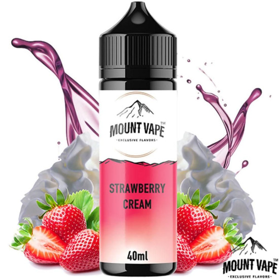 Strawberry Cream Mount Vape 120ml