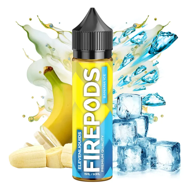 Firepods Banana Ice Flavor Shot 15/60ml
