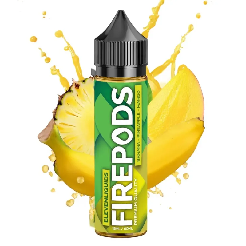 Firepods Banana Pineapple Mango Flavor Shot 15/60ml