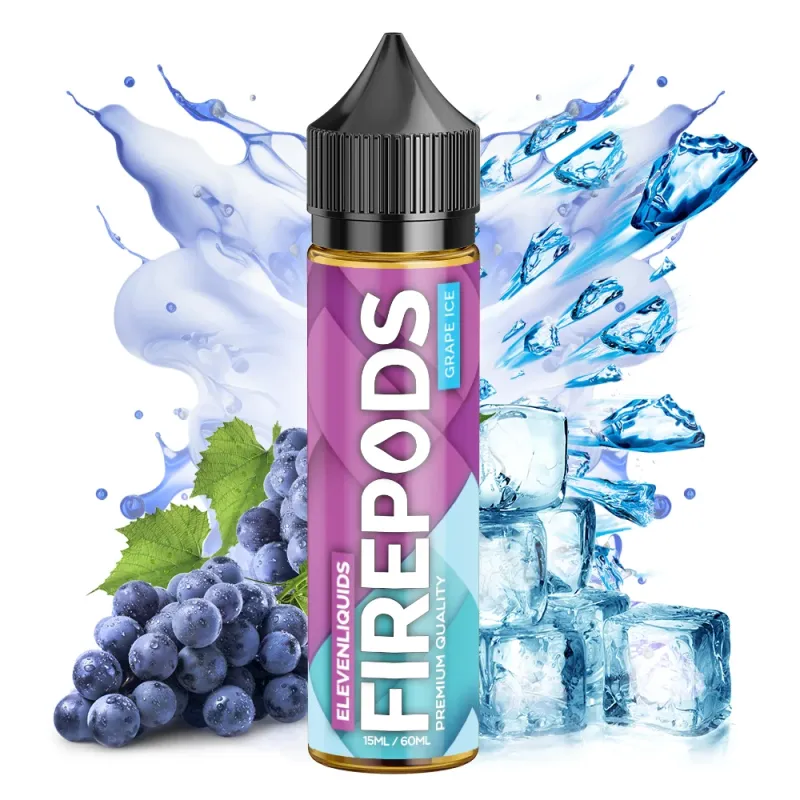 Firepods Grape Ice Flavor Shot 15/60ml