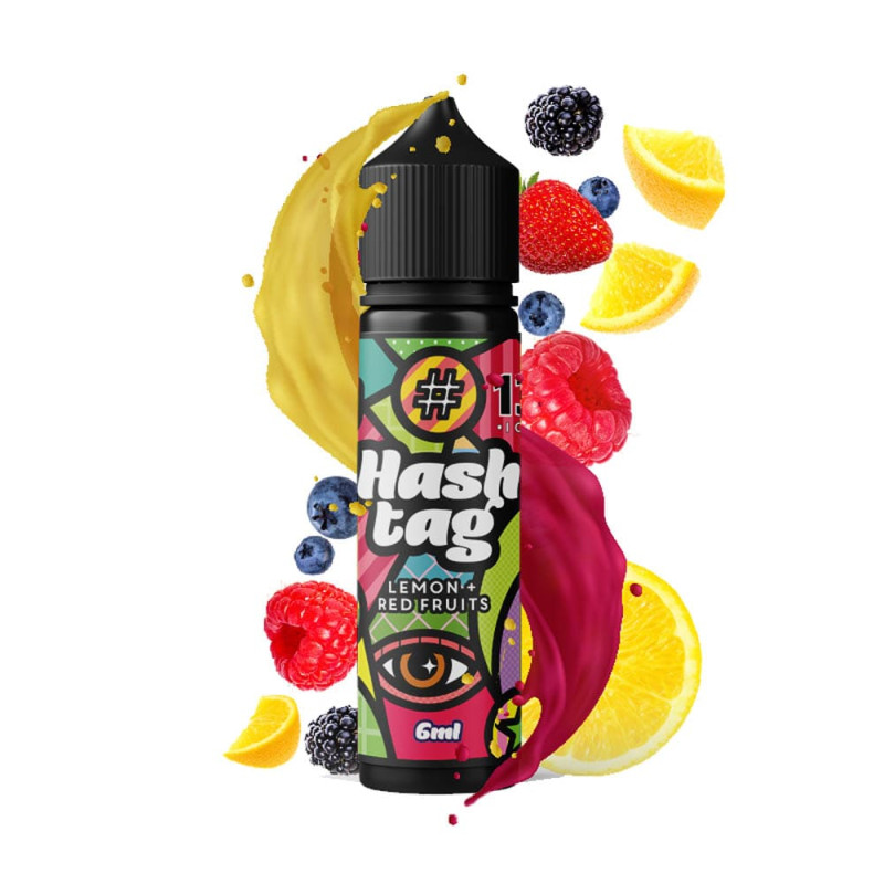 Lemon Red Fruits Ice Hashtag Flavor Shot 60ml