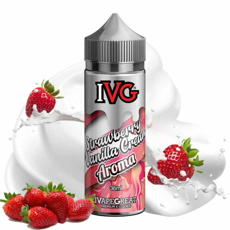 Strawberry Vanilla Cream IVG 36/120ml