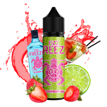 Gin Strawberry Smash Fizz Freeze Mad Juice 60ml