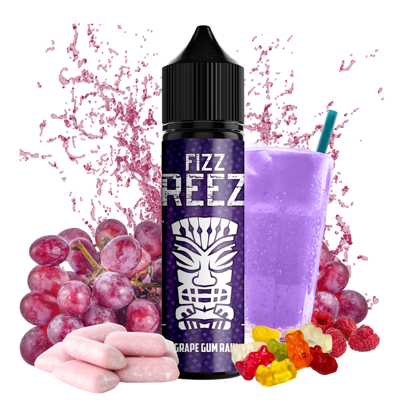 Grape Gum Rain Fizz Freeze Mad Juice 60ml