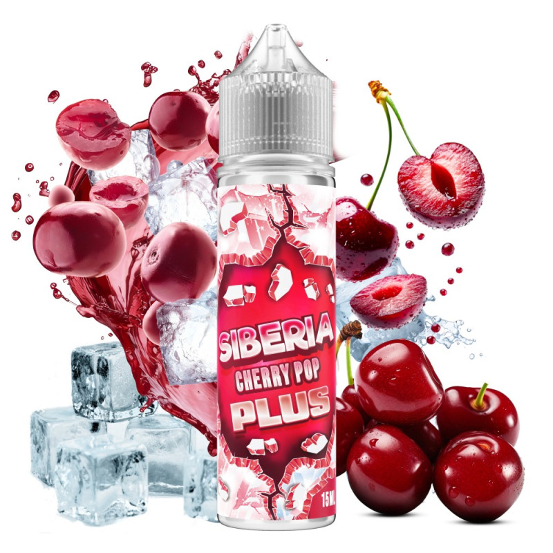 Siberia Plus Cherry Pop Flavor shot 60ml