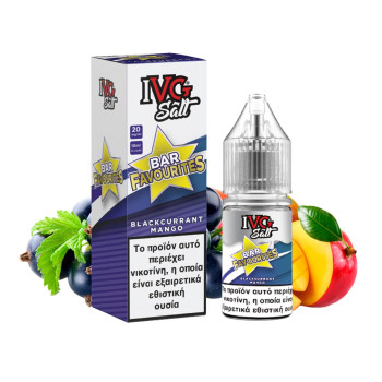 E-liquids Bar Favourites IVG Nic Salt Blackcurrant Mango 10ml/20mg