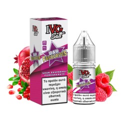 E-liquids Bar Favourites IVG Nic Salt Sour Raspberry Pomegranate 10ml/20mg