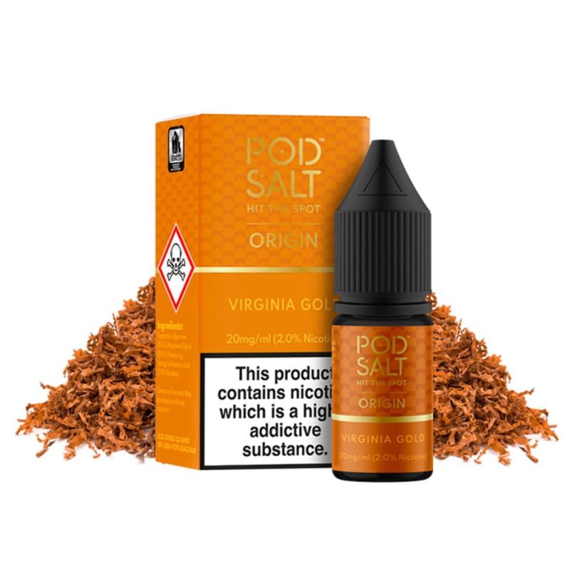 Virginia Gold Pod Salt Xyfil My Vapery 10ml